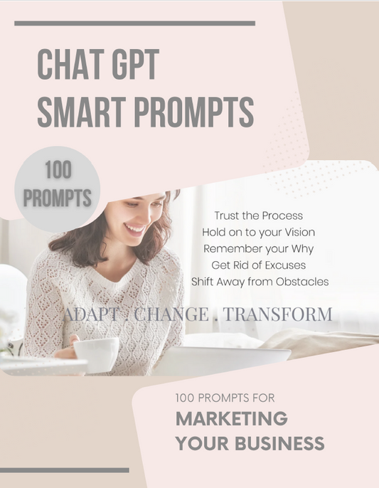 ChatGPT SMART MARKETING PROMPTS